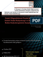 Nodal Oligorekürrent Prostat Kanserinde Elektif Nodal Radyoterapi Ve Stereotaktik Beden Radyoterapisinin Karşılaştırılması