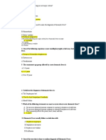 Rheumatic Fever& IE MCQ