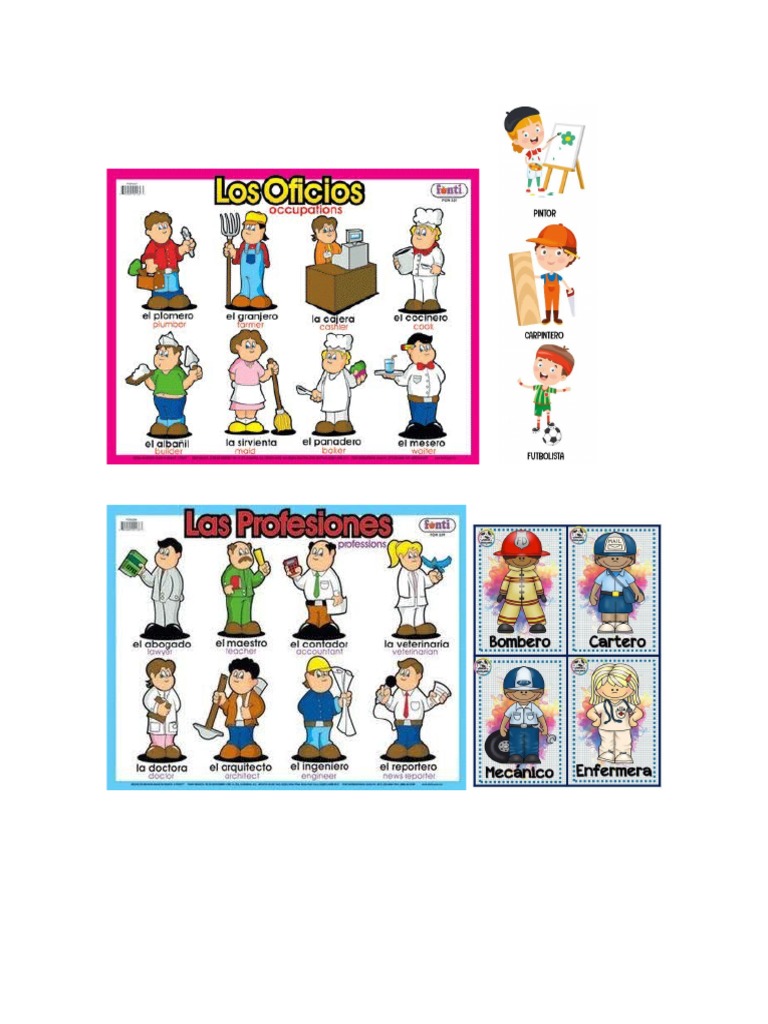 Oficios Y Profesiones Pdf