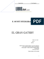 Scott Fitzgerald. El Gran Gatsby
