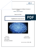Rapport Sur: L'application Des Réseaux Neuronaux