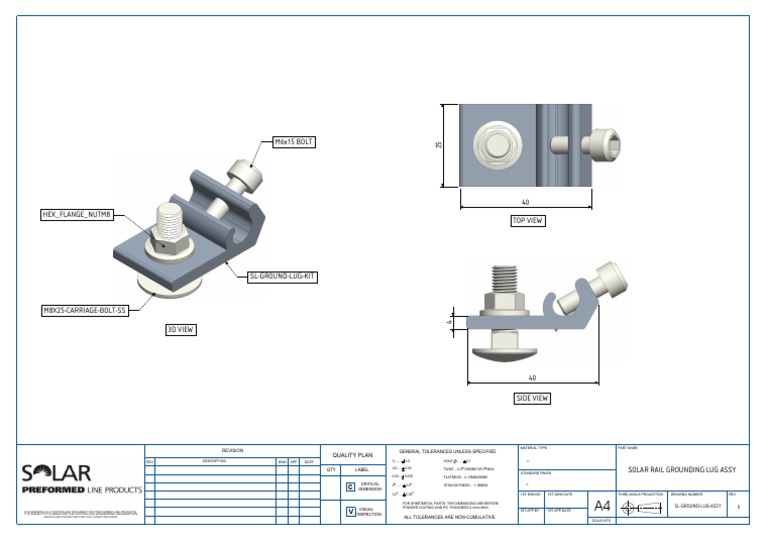 SL Ground Lug Assy | Download Free PDF | Engineering Tolerance ...