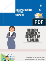 Decretos Regional y de Alcaldía