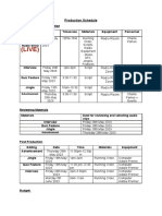 Radio Show Production Schedule 2023