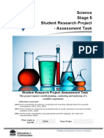 TP 22 Student Research Project Task
