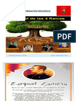 Biografía Cuatro Raices Ezequiel - Bolívar - Robinsón - Hugo Chávez