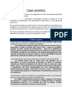 Caso Practico ARTRITIS REUMATOIDE CEROPOSITIVA PDF