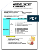 Syllabus I Bimestre 2-Grado