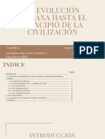 La Evolucion Humana Hasta El Principio de La Civilizacion