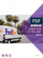 Fedex Rates All en MX 2023