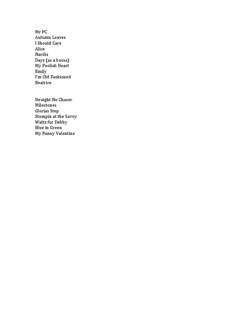 set-list-for-feb-5-pdf