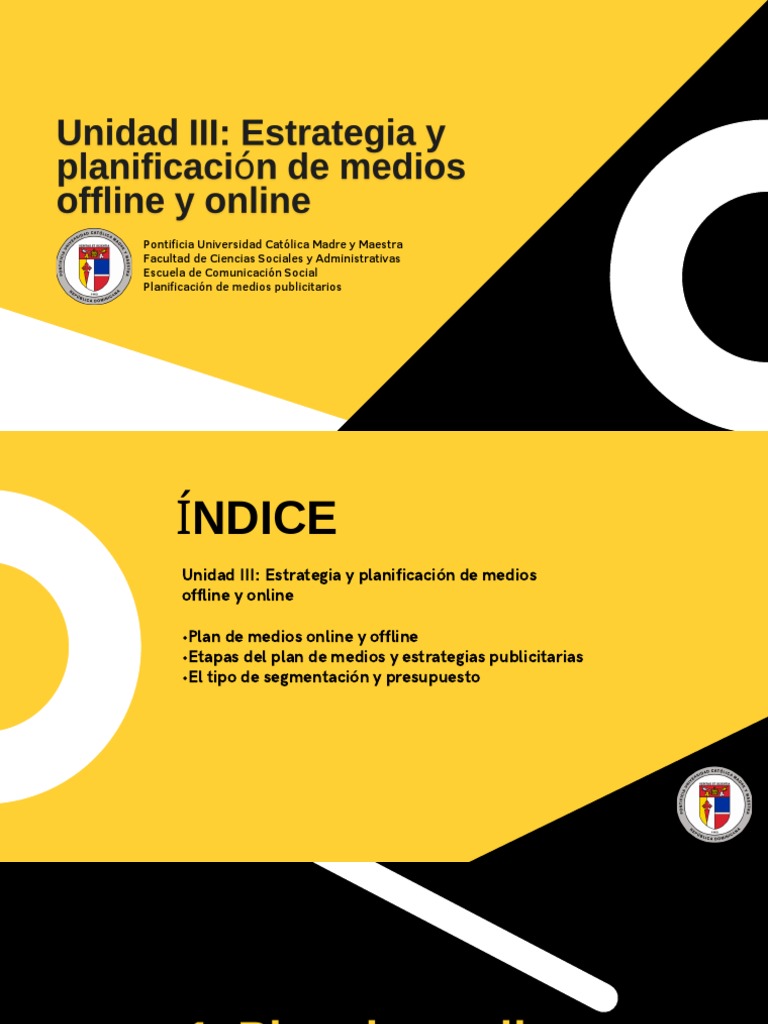 Estrategia y Planificación de Medios Offline y Online PDF Marketing