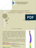 Clase 1 C. Lumbar-Cervical