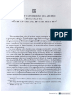 Tipologías y Genealogías Del Archivo