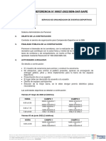 Terminoreferencia 2022