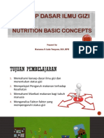 Sesi 1 Basic Concepts of Nutrition by Marianna