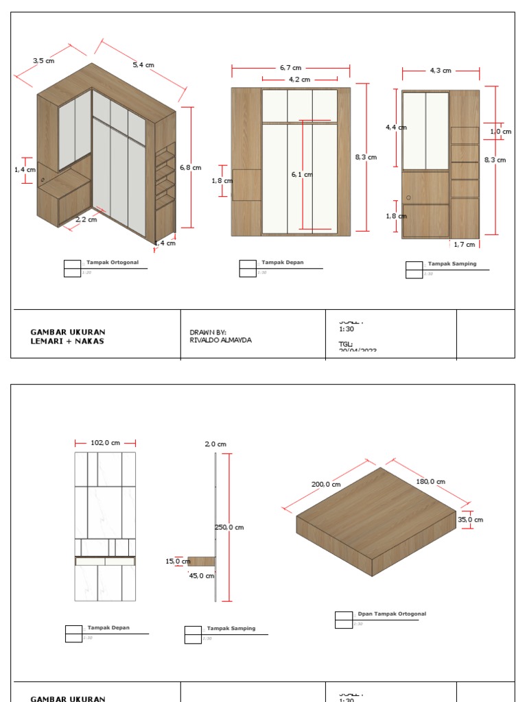 Gambar Kerja Ruangan Nautical Scandinavian Bedroom | PDF