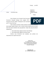 Surat Permohonan Data AMDAL JLN Ruuk-Batarius Balangan