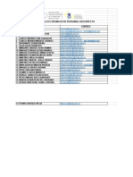 Correos Electronicos de Personal Docentes TV