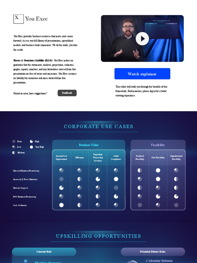AI Strategy Framework Overview | PDF | Automation | Forecasting