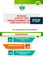 Panduan Step by Step Kaedah Membuat Verifikasi Stok Di Stor RISDA