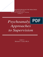 (Current Issues in Psychoanalytic Practice) Robert C. Lane-Psychoanalytic Approaches To Supervision-Routledge (1990)
