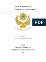 MIKROBIOLOGI STERILISASI ALAT-ALAT LABORATORIUM AJUSTUS ARISTON BHAGA TAK F' Dengan Anda