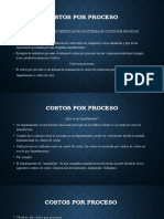 Costos Por Proceso