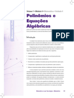 Polinômios e Equações Algébricas: Volume 1 - Módulo 4