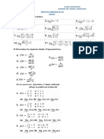 Practica Dirigida #09 Limites y Continuidad de Funciones