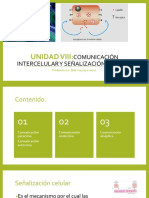 Unidad Viii Comunicación Intercelular y Señalización Celular