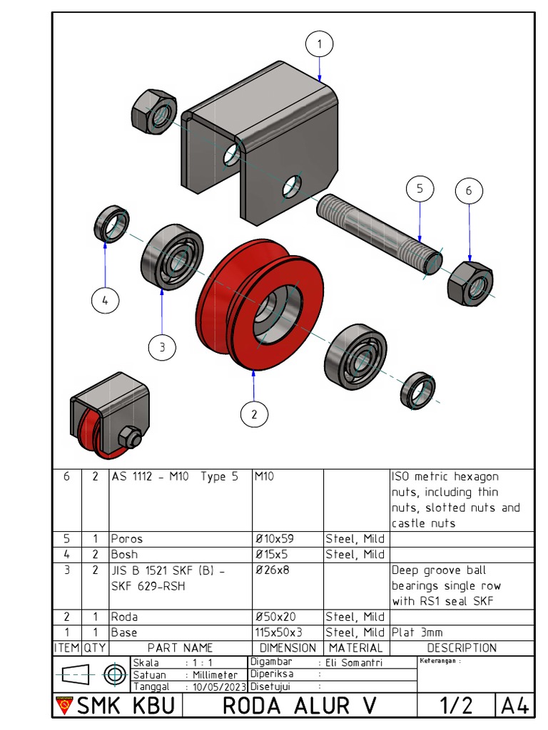 Roda Alur V Technical Specifications | PDF
