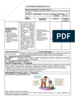 Sesión 13 ESCRIBIMOS DESCRIPCION DE UN ANIMAL 2da Semana Unidad 3