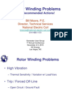 Rotor Winding Problems Bill Moore