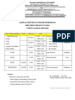 Jadwal Kejuruan MP Full 2023-2024