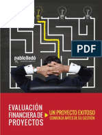 Evaluación Financiera de Proyectos - Un Proyecto Exitoso Comienza Antes de Su Gestión v.1.4