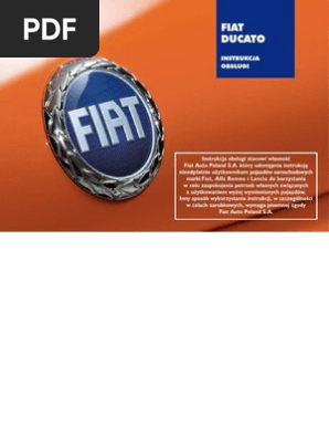 Fiat Ducato 07 2007 Instrukcja Obsługi