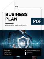 Cyber Security Business Plan Example