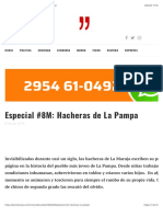 Especial #8M: Hacheras de La Pampa - Diario Textual