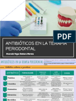 Cuadro Comparativo de Antibióticos en La Terapia Periodontal