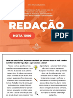 Redação Nota 1000