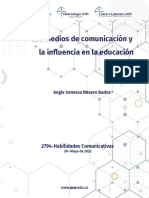 Medios de Comunicacion y La Educacion