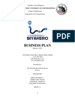 Biyahero Business Plan