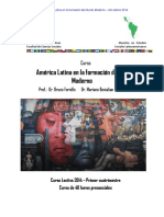 América Latina en La Formación Del Mundo Moderno Fornillo - Bonialian