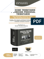 Derecho Tributario Y Derecho Procesal Tributario: en Venta