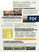 Infografía de Periódico Moderno Ordenado Colorido