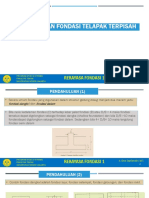 Perencanaan Fondasi Telapak