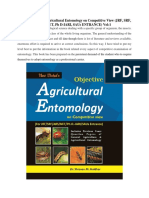 Objective Agricultural Entomology On Com