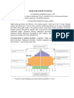 Demografine Sudetis I Klase.