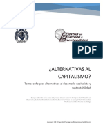 Enfoques Alternativos Al Desarrollo Capitalista y Sustentabilidad